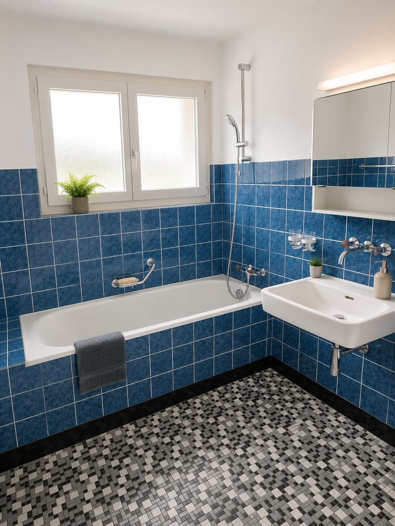 Sonnige 4.5-Zimmerwohnung mit Balkon in Heitenried (3)