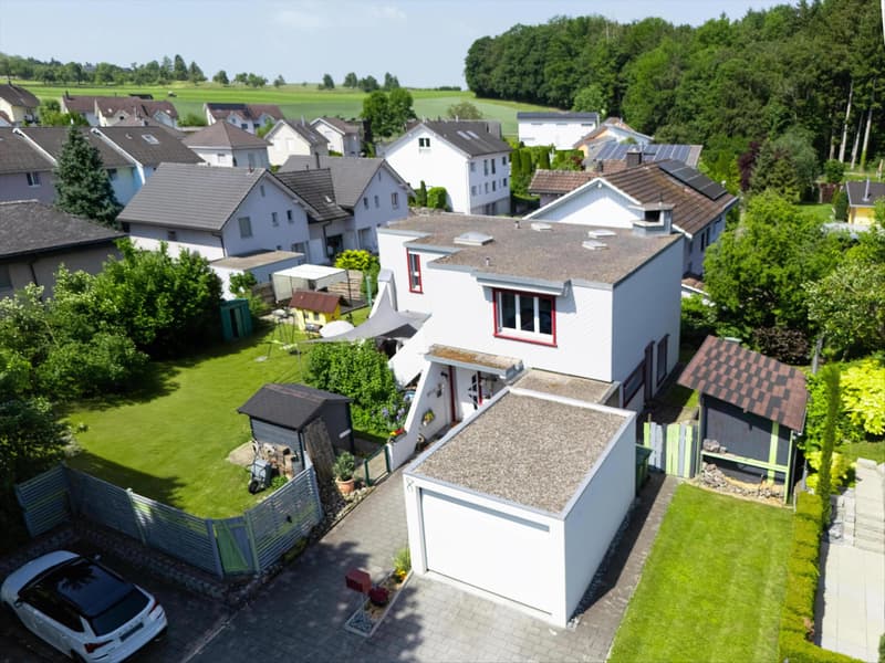 Aussenansicht Einfamilienhaus