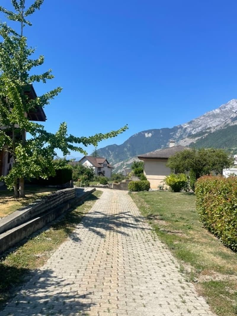 Belle villa individuelle avec terrain et jardin richement arboré (12)
