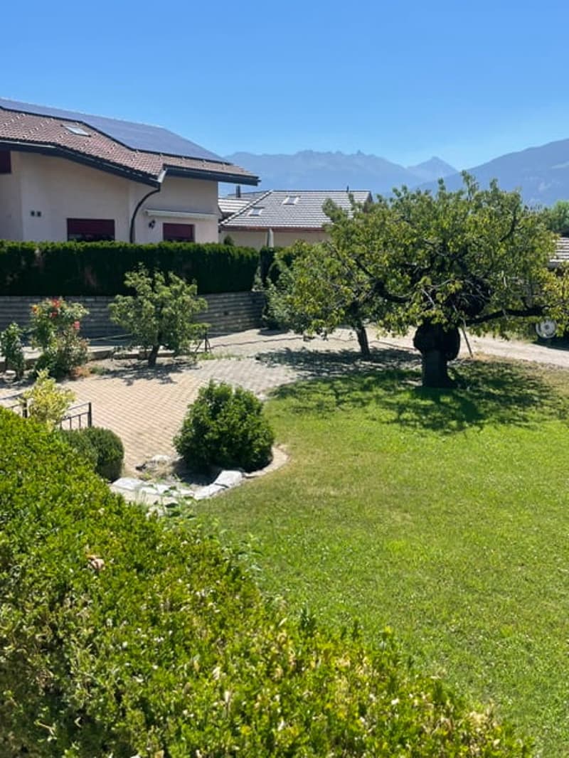 Belle villa individuelle avec terrain et jardin richement arboré (17)