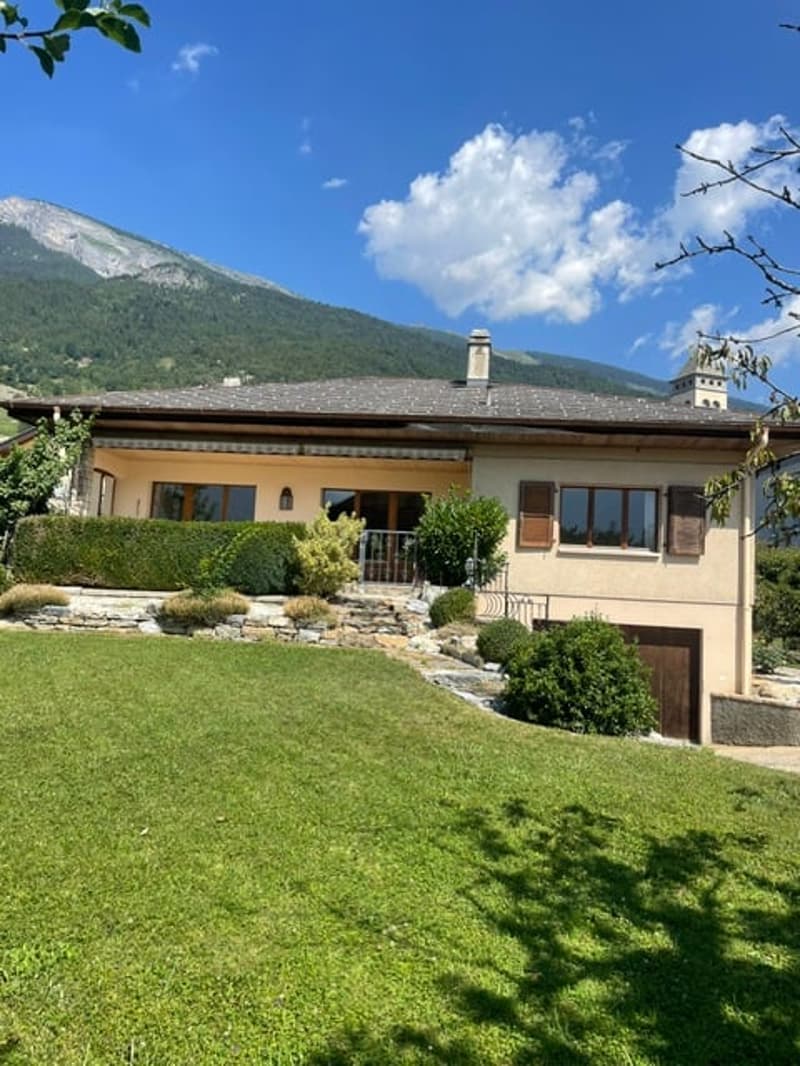 Belle villa individuelle avec terrain et jardin richement arboré (1)