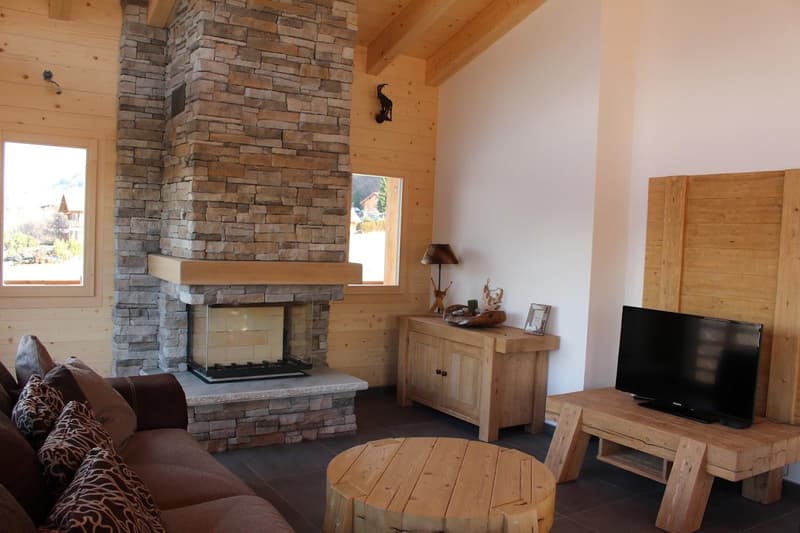 Très beau chalet à la Tzoumaz / 4 Vallées (2)
