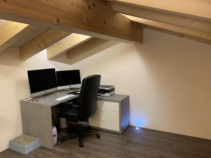 Magnifique attique duplex meublé de standing - 4,5 pièces à Champlan (12)