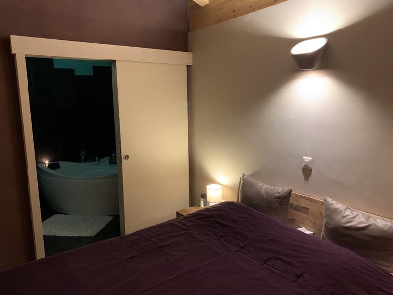 Magnifique attique duplex meublé de standing - 4,5 pièces à Champlan (6)