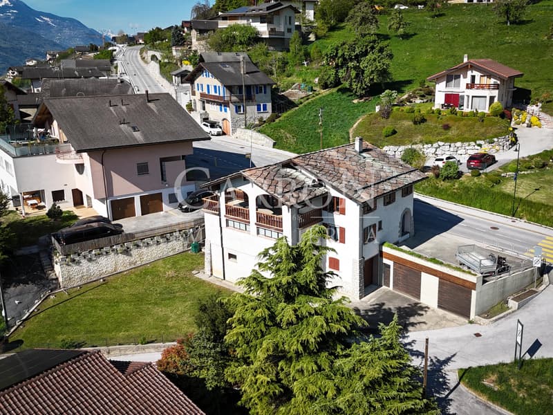 Bâtiment mixte avec fort potentiel de transformation à Flanthey (1)
