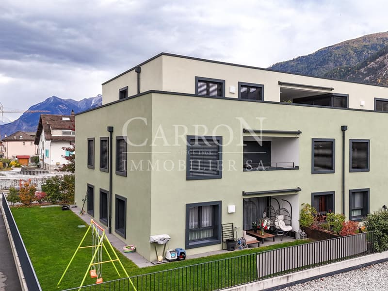 2.5 pièces moderne et lumineux avec terrasse à Uvrier (7)