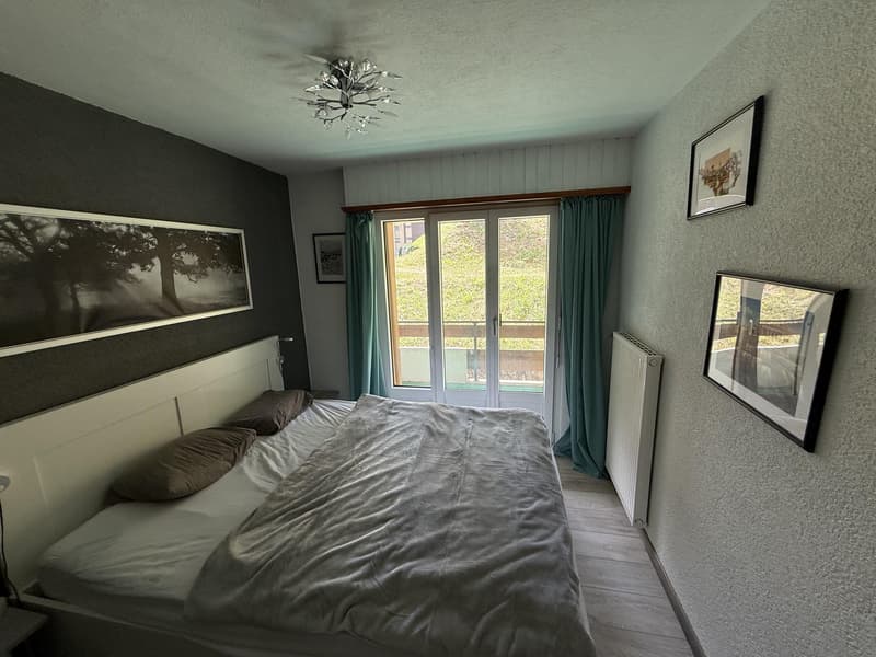Dans la belle station de la Tzoumaz à vendre appartement 2 1/2 pièces (6)