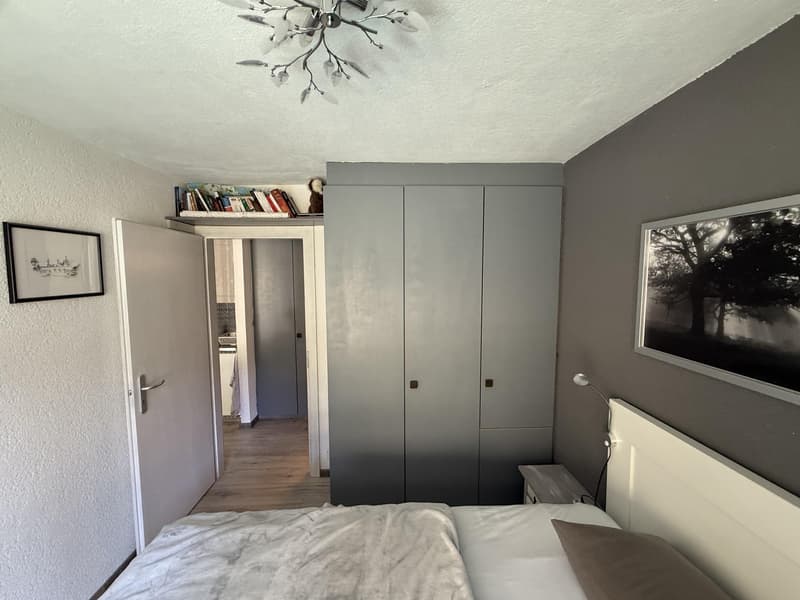 Dans la belle station de la Tzoumaz à vendre appartement 2 1/2 pièces (7)