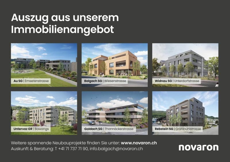 Living with a view of the Berneck vineyards - Emseren development, Au (13)