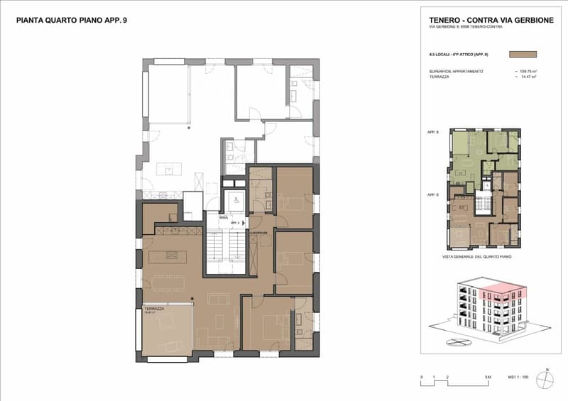 Residenza Gerbio - App. 9 - 4.5 locali - 4°P (2)