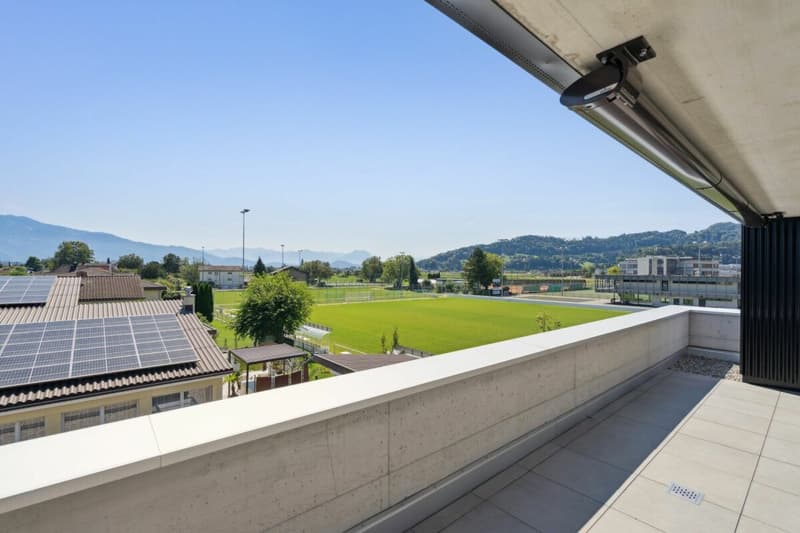 Wohnen mit Blick auf die Reben von Berneck - Überbauung Emseren, Au (2)