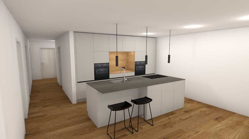 Moderne 4.5-Zimmer-Neubau-Wohnung mit Minergie-Standard in Aeschi (8)