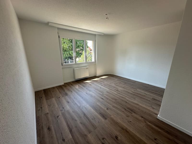 Zu vermieten nach Vereinbarung, frisch sanierte 2.5-Zimmer-Wohnung mit grossem Balkon (3)