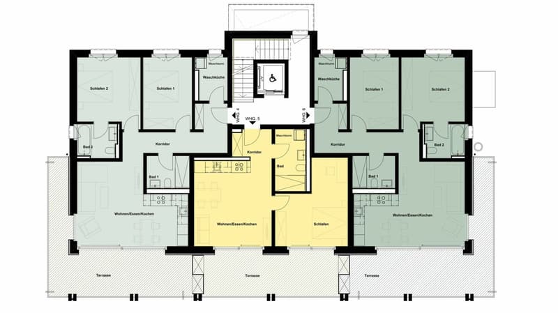 Moderne 3.5 Zimmer-Wohnung (2)