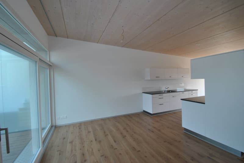 NACHMIETERSUCHE | 3.5-Zimmerwohnung im Grünen - Moderne Bauweise in Holz (4)