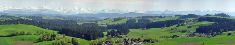 Häusernmoos - Hauptverkehrsachse Sumiswald/Huttwil