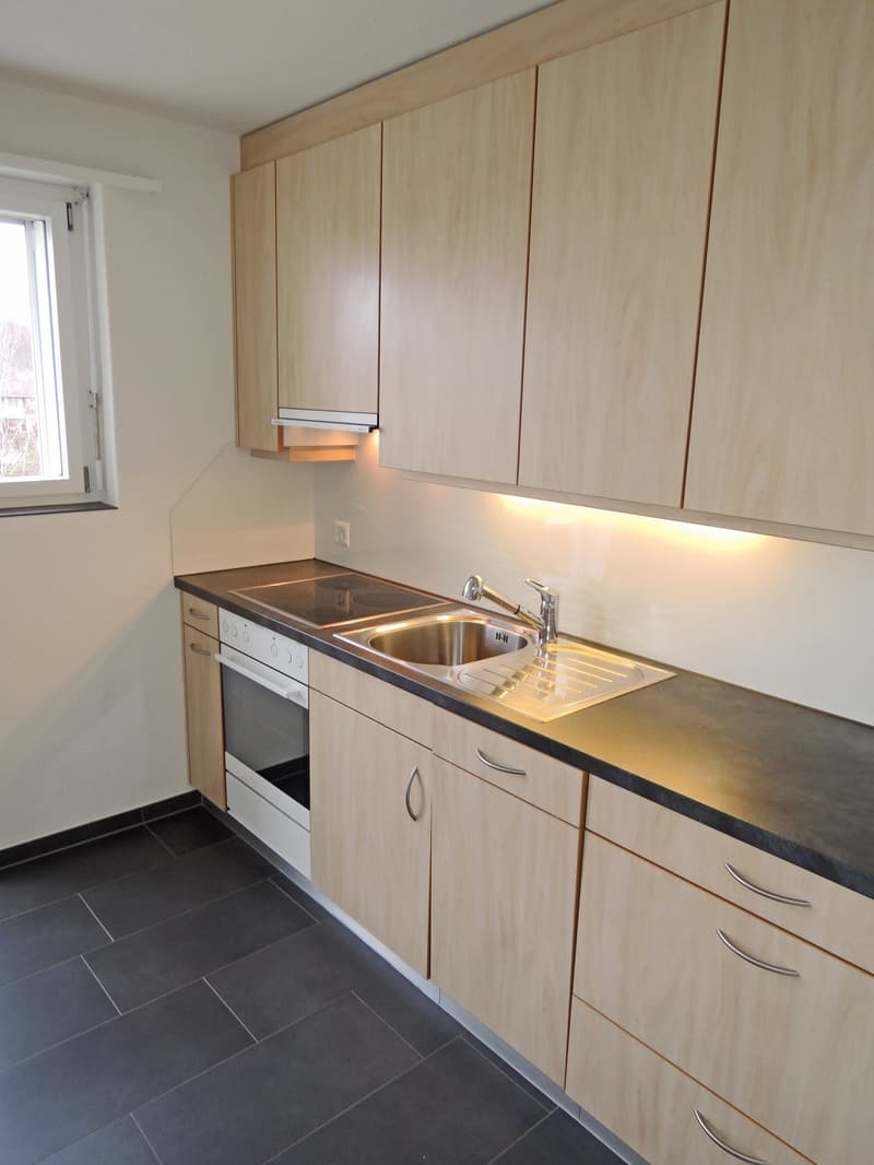 Küche (Foto stammt aus einer vergleichbaren Wohnung im 3. Stock)
