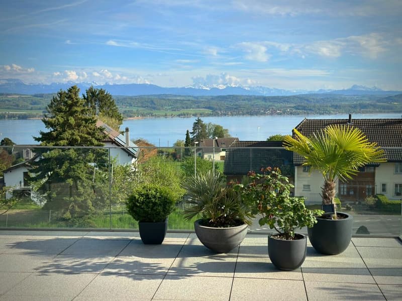Unvergleichliche Terrassenwohnung mit See- und Alpensicht (7)