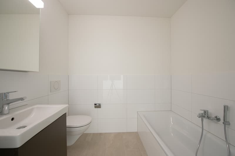 Bad/WC mit Unterbaumöbel