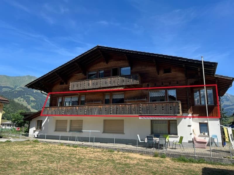 Grosszügige 4.5-Zimmer-Wohnung mit Wintergarten zur Miete in Kandergrund (1)