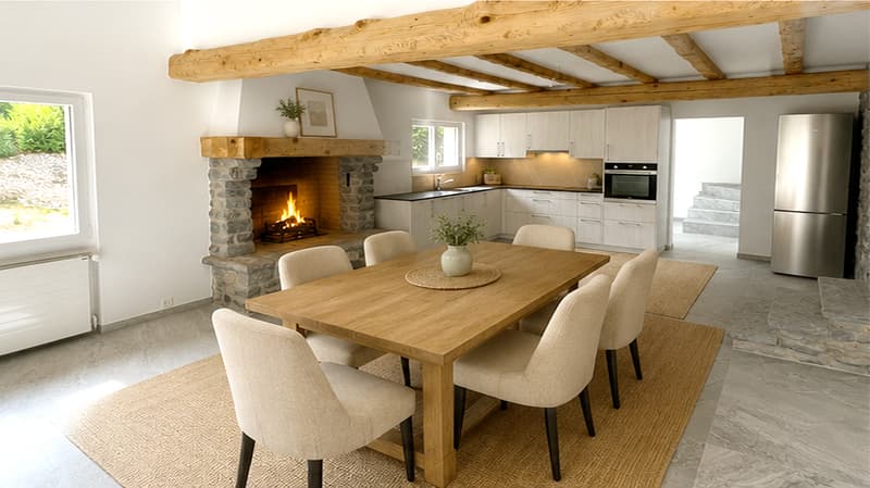 A VENDRE VILLA DE CHARME ET DE CARACTERE 6.5 PCES A CHALAIS (3)