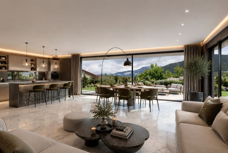 A VENDRE VILLA INDEPENDANTE 5.5 PCES A PRAMAGNON (2)