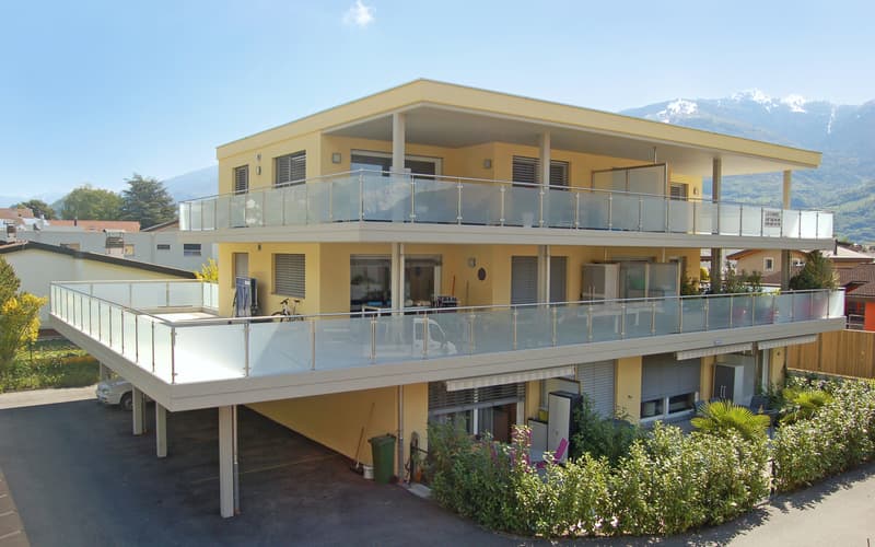 A LOUER SPLENDIDE APPARTEMENT 2.5 PCES A VETROZ (2)