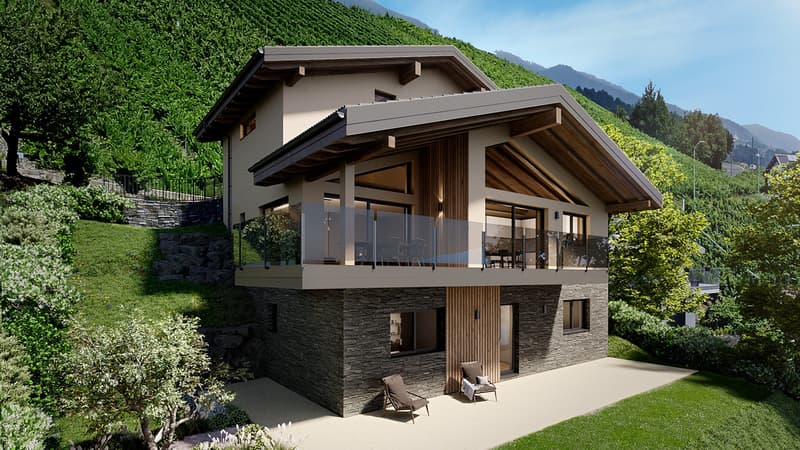 A VENDRE SPLENDIDE VILLA 5.5 PCES A AYENT (2)