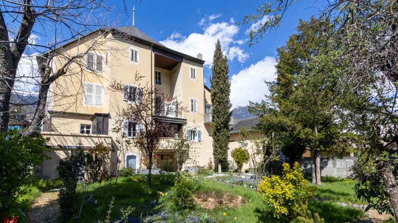 HABITATION DE MAITRE D'EXCEPTION EN PLEIN COEUR DE SIERRE (12)