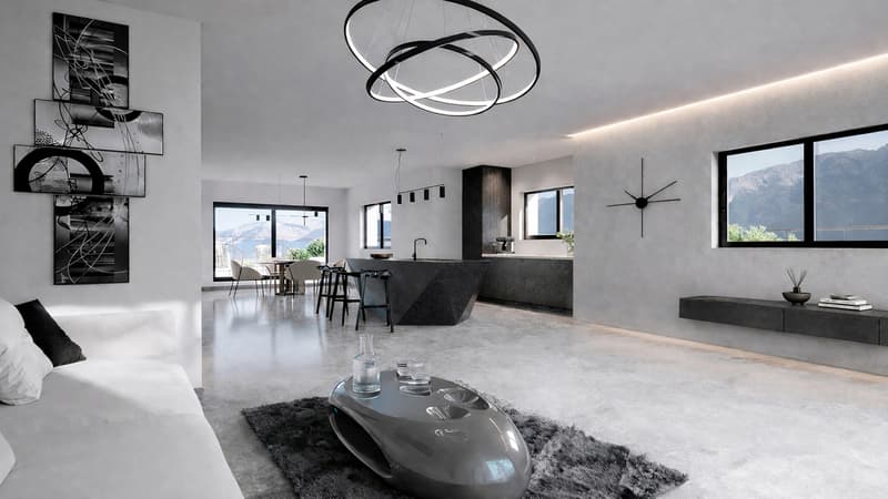 SUPERBE ATTIQUE 5.5 PCES A SALQUENEN - SIERRE (1)