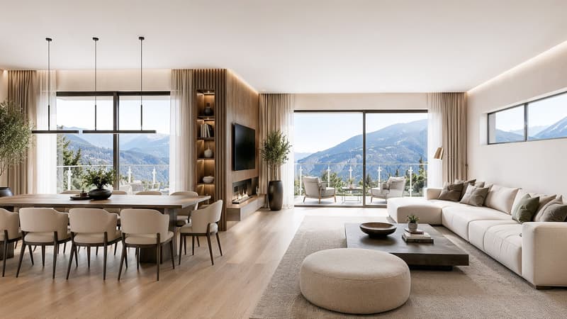 A VENDRE SPLENDIDE VILLA 6.5 PCES A OLLON (2)