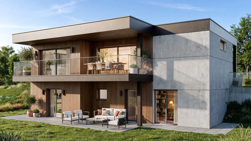 A VENDRE SPLENDIDE VILLA 6.5 PCES A OLLON (1)