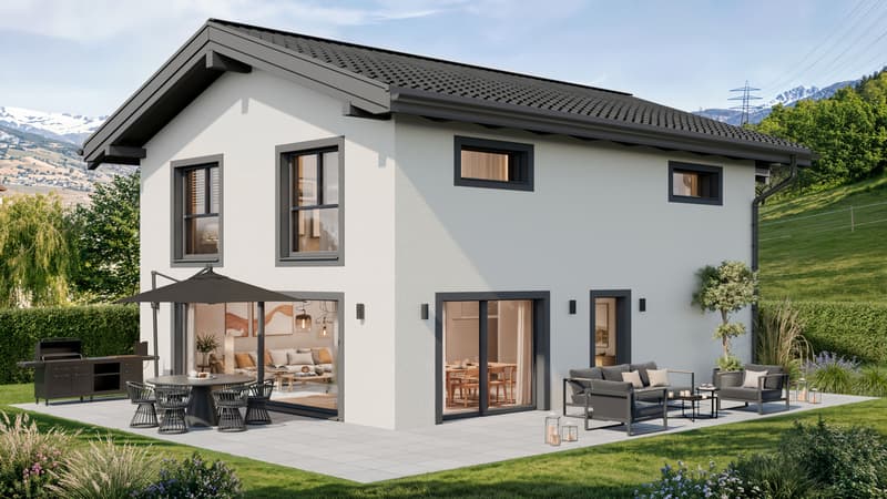 A VENDRE VILLA INDEPENDANTE 5.5 PCES A GRONE (2)