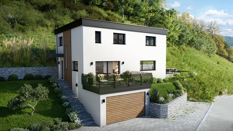 A VENDRE CONTEMPORAINE VILLA 5.5 PCES A RECHY (2)