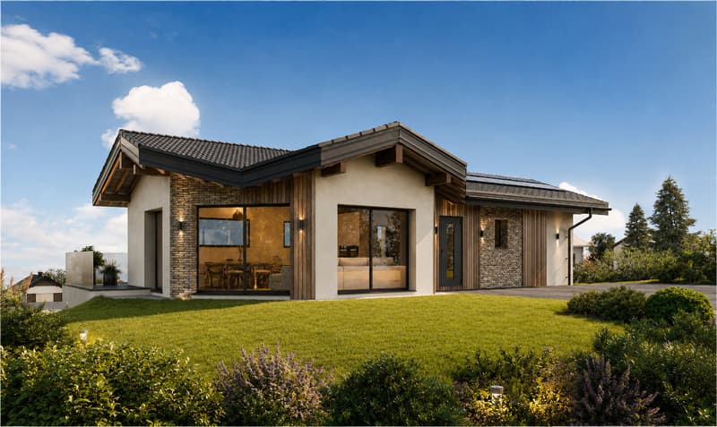 A VENDRE SPLENDIDE VILLA 4.5 PCES A CHALAIS (2)