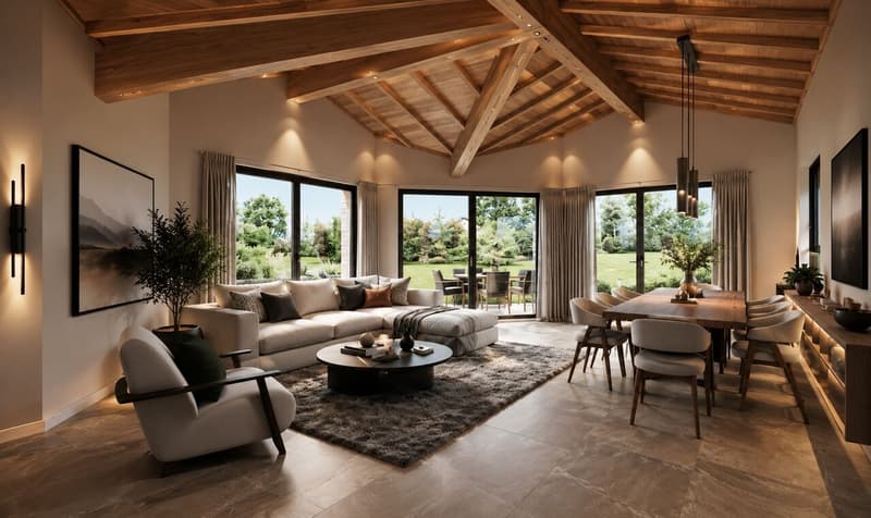 A VENDRE SPLENDIDE VILLA 4.5 PCES A CHALAIS (1)