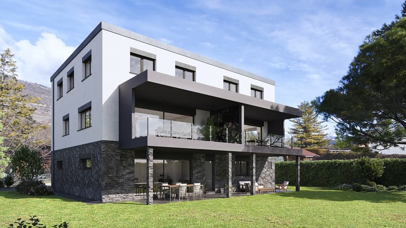 A VENDRE VILLA MODERNE 5.5 PCES A GRONE (1)
