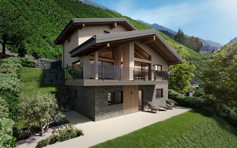 A VENDRE SPLENDIDE VILLA 5.5 PCES A AYENT (1)