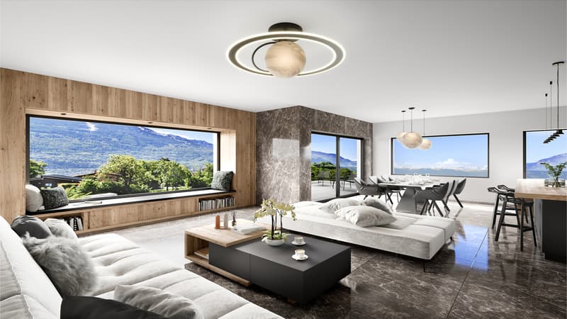 A VENDRE VILLA D'ARCHITECTE D'EXCEPTION 5.5 PCES A DIOLLY (2)
