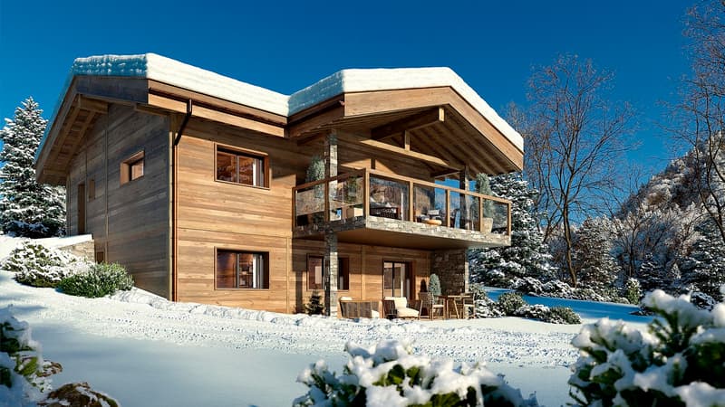 A VENDRE CHALET D'EXCEPTION 4.5 PCES A SALVAN (2)