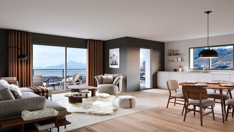 A VENDRE APPARTEMENT 3.5 PCES DE STANDING A RECHY (1)