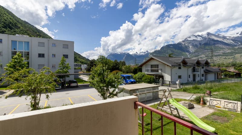 A VENDRE APPARTEMENT DE CHARME 3.5 PCES A APROZ (7)