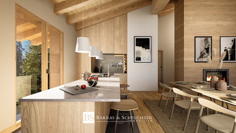 LOT 2 - 3.5 pièces neuf avec jardin au coeur de la station (7)