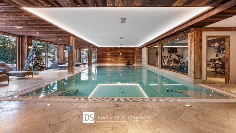 Espace wellness - piscine intérieure