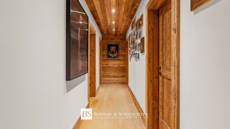 Couloir chambres