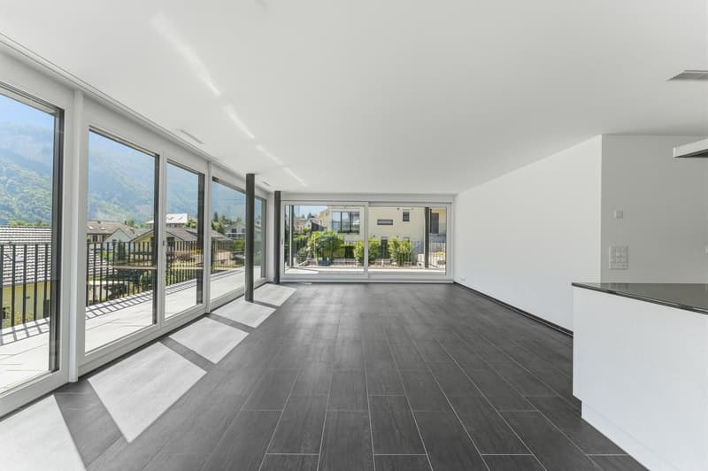 5.5-Zimmer-Gartenwohnung mit Nidwaldner Bergblick (7)
