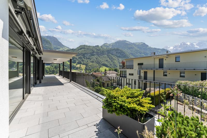 Charmante 4.5-Zimmer-Dachwohnung mit Bergblick in Dallenwil (27)