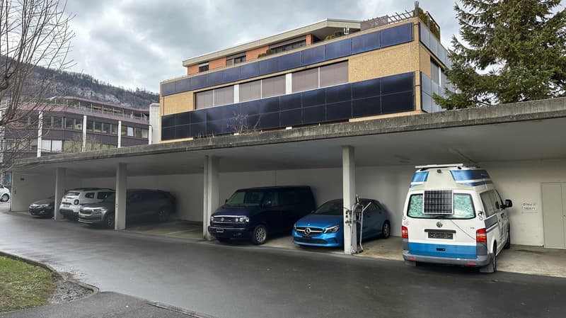Gedeckte Unterstände in Stans zu vermieten (2)
