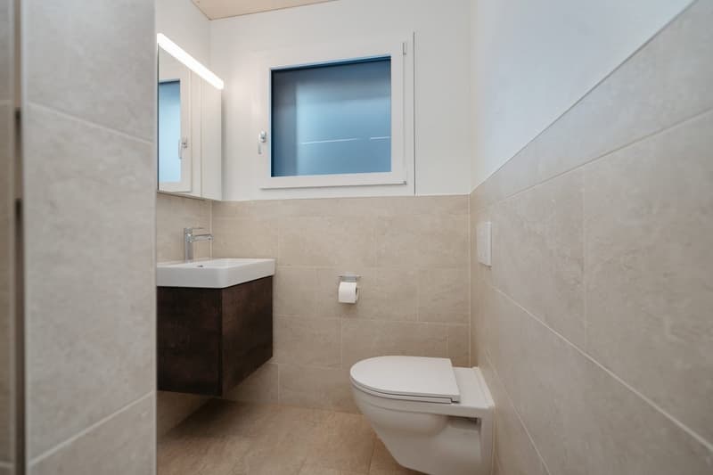 Gäste WC mit Dusche