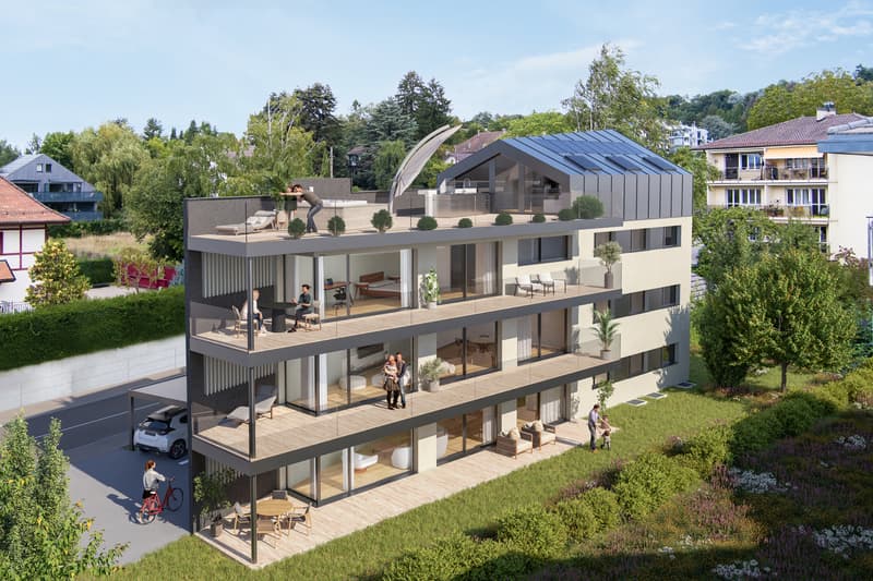 Duplex d'exception de 4,5 vue panoramique Vente sur plan (4)